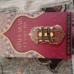 3/$25 Daevabad Greatness Takes Time Enamel Pin